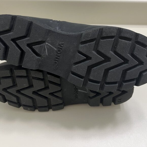 Vionic Aria 2.0 Wedge Ankle Leather Booties - Brand New - Picture 4 of 5